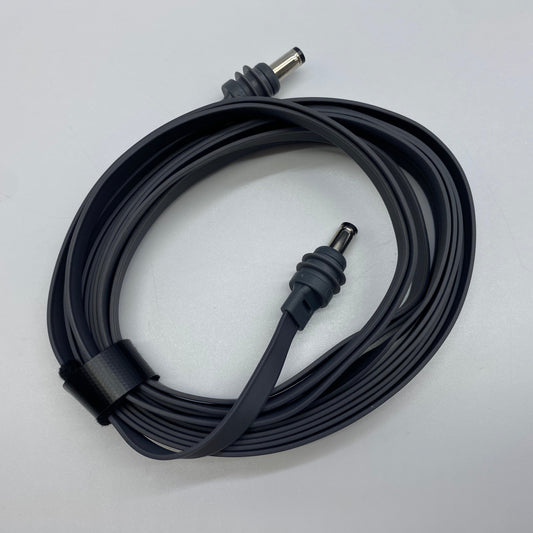 Power Cable 18AWG, 1.35mm(1.5mm) Thin Flat DC Extension Cord with Waterproof Strain Relief For Starlink Mini M002-2