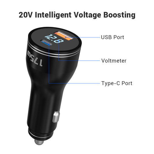 Car charger cigarette lighter adapter M027