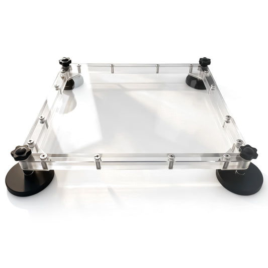 Starlink Mini Magnetic Acrylic Mount: Drill-Free Mobile Internet Bracket for Car, RV & Boat