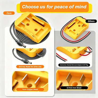 For starlink mini De.Walt battery adapter M053