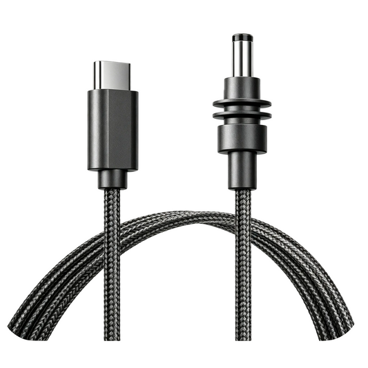 USB-C to DC power cable with Nylon M040