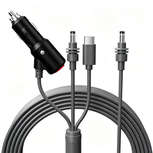 DC power cable Car/DC/USB-C to DC M025