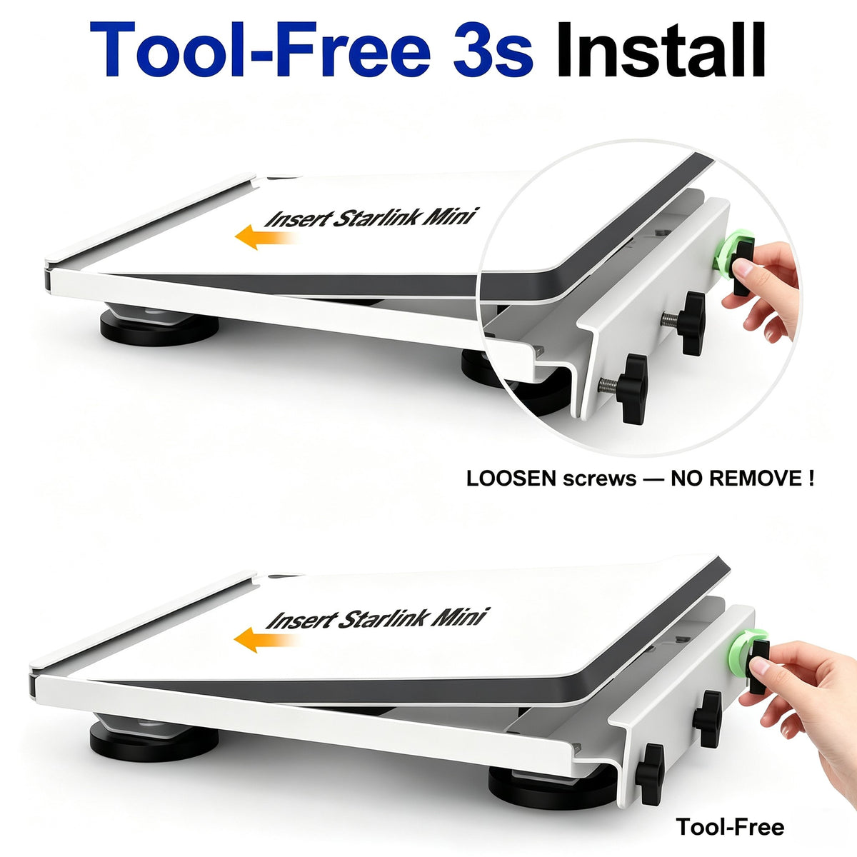 For starlink mini magnet roof mount M082