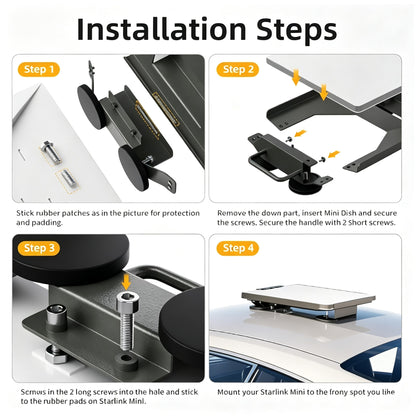 For starlink mini magnet roof mount M085