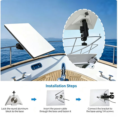 For starlink mini clamp|adjustable M036