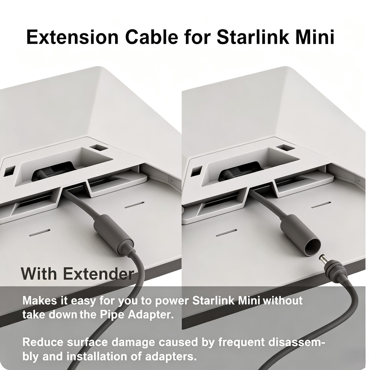 For starlink mini DC extension cable M055