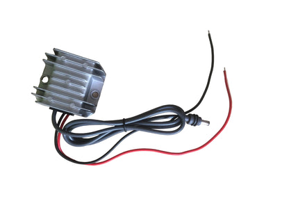 Battery alligator clip to DC converter