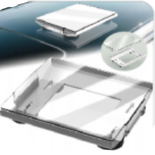 Magnetic car roof mount with protective cover