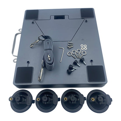 Magnetic suction and suction cup mount M107