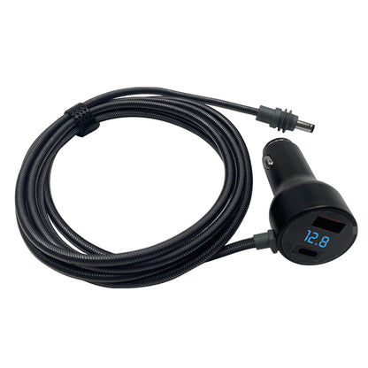 For starlink mini digital DC long line car charger