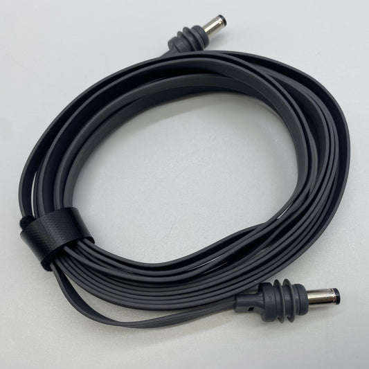 Power Cable 18AWG, 1.35mm(1.5mm) Thin Flat DC Extension Cord with Waterproof Strain Relief For Starlink Mini M002-2